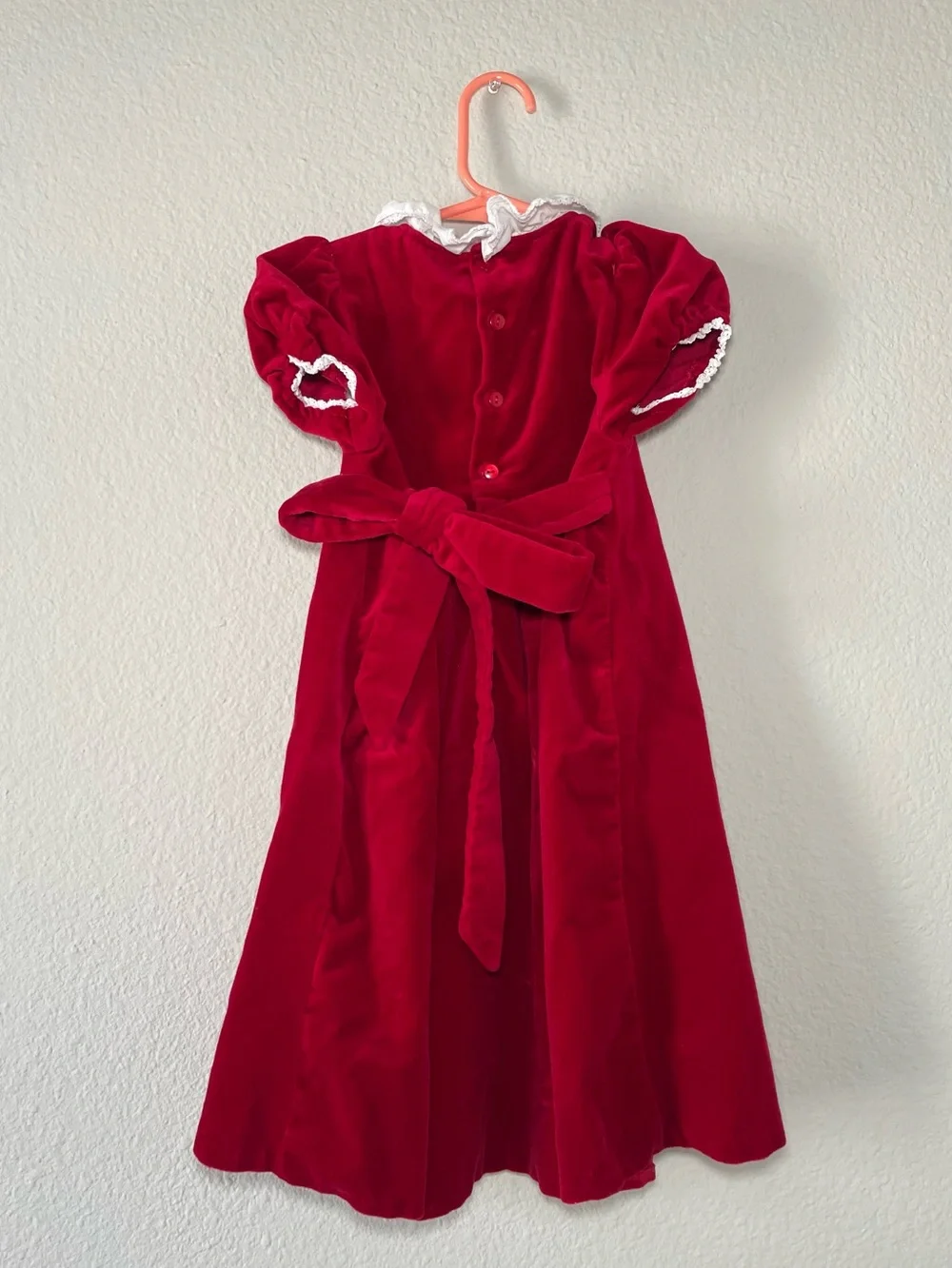 Edgehill Collection Red Velvet Holiday Christmas Dress Sz 4T